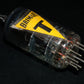 Brimar UK 6060 Yellow T E81CC ECC801S 6201 ECC81 Black Anodes Gold Grids