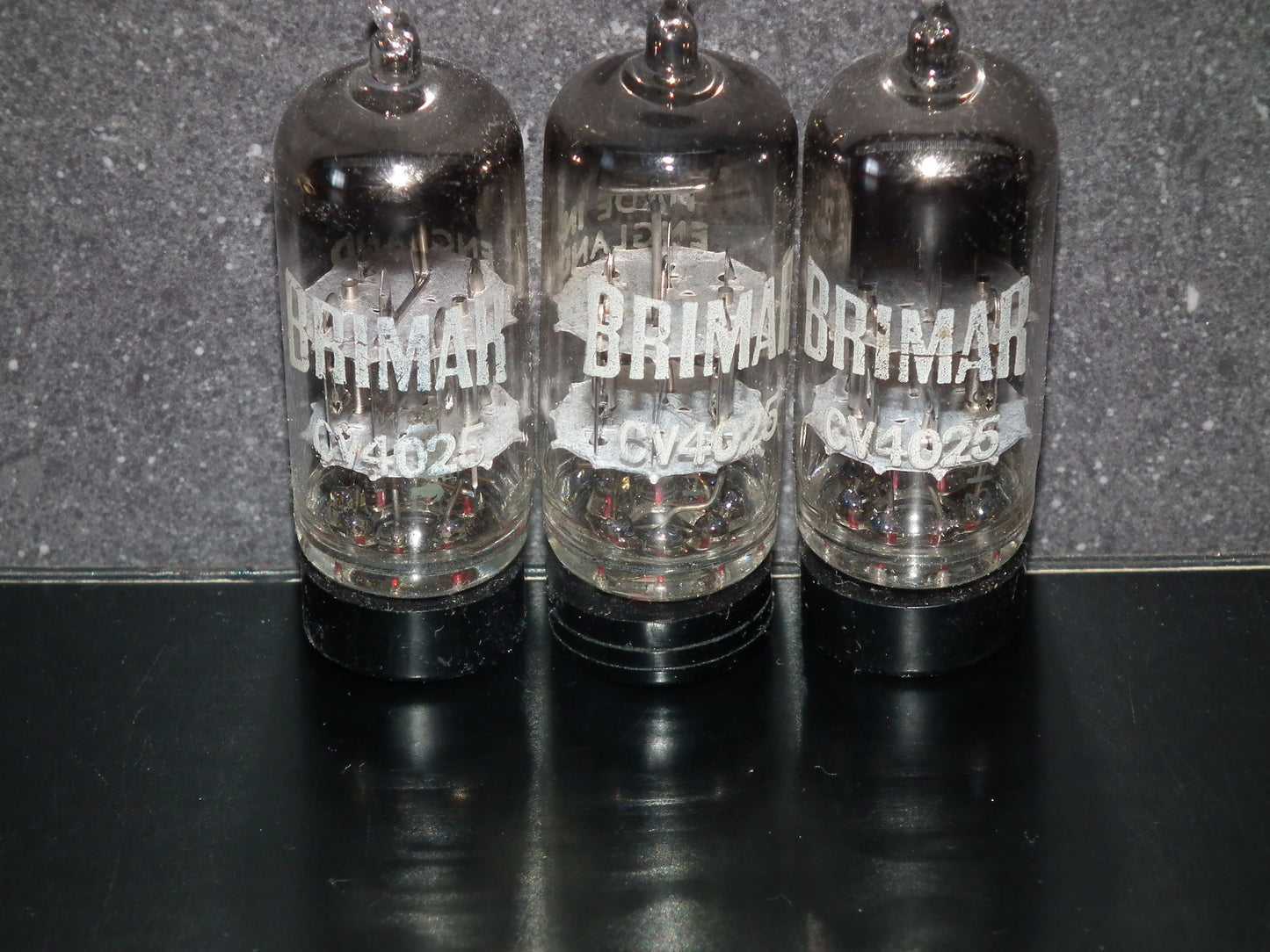 CV4025 Brimar Diode Valve Square Getter Made in UK NOS