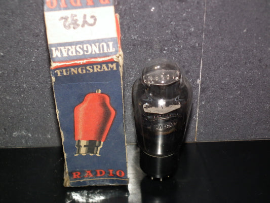 CY32 Tungsram NOS NIB Dual Rectifier Foil Getter