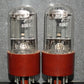 Matched Pair (2 tubes) 6SN7GT Cayin NOS Brown Base