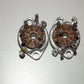 Genuine Chinch Miniatur Bakelite Socket Hi Quality EL95 EZ90 (2 pcs)