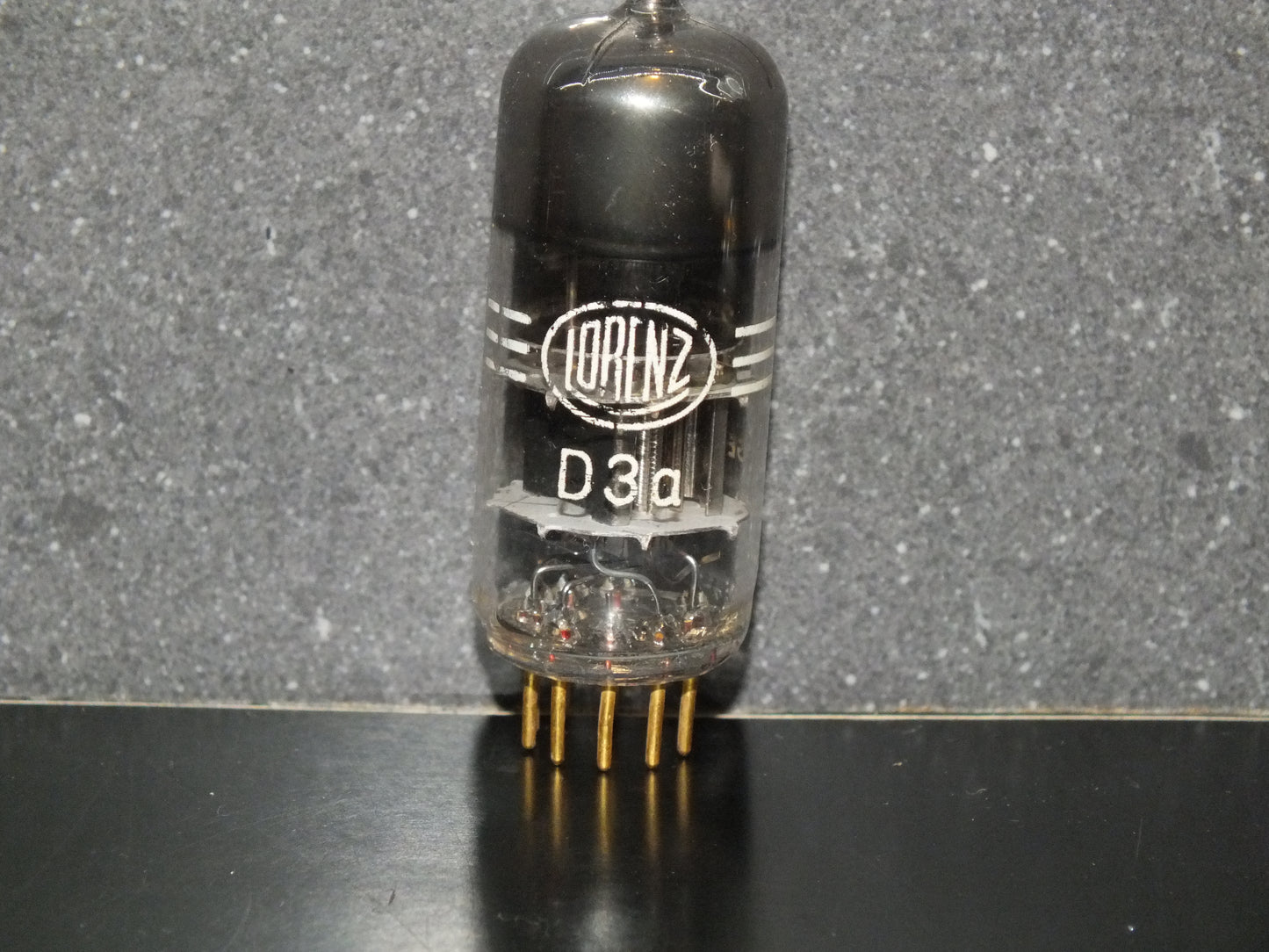 D3a Lorenz ITT Stuttgart 7721 Low Noise Frame Grid Audio Pentode