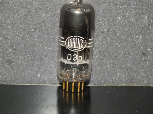 D3a Lorenz ITT Stuttgart 7721 Low Noise Frame Grid Audio Pentode