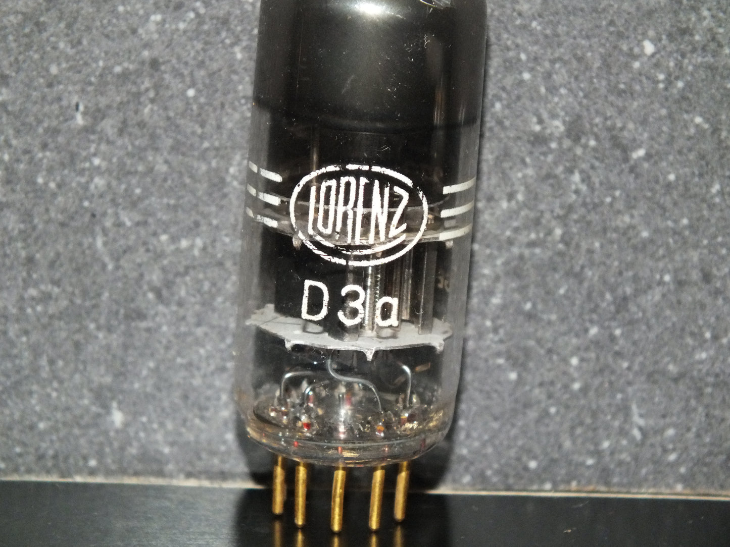 D3a Lorenz ITT Stuttgart 7721 Low Noise Frame Grid Audio Pentode