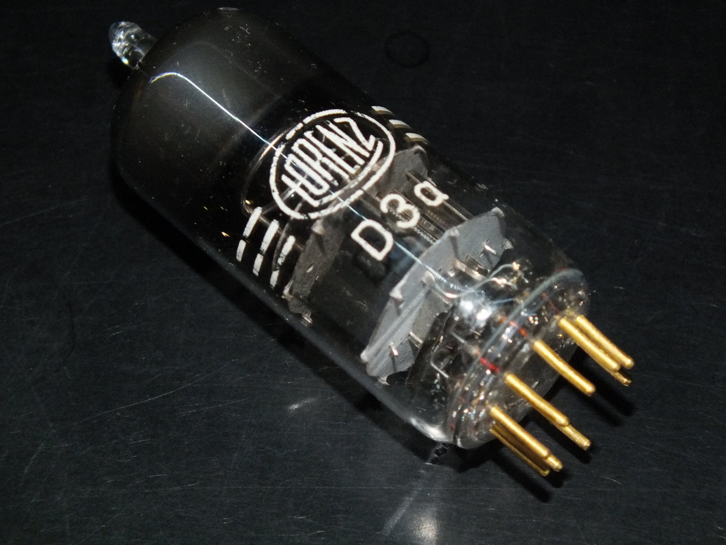 D3a Lorenz ITT Stuttgart 7721 Low Noise Frame Grid Audio Pentode