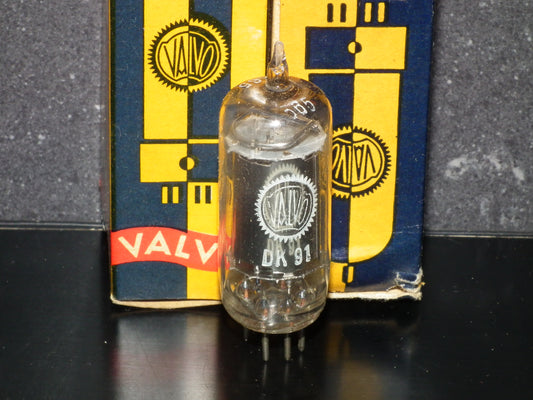 DK91 Valvo 1R5 NOS NIB Old Type D Getter