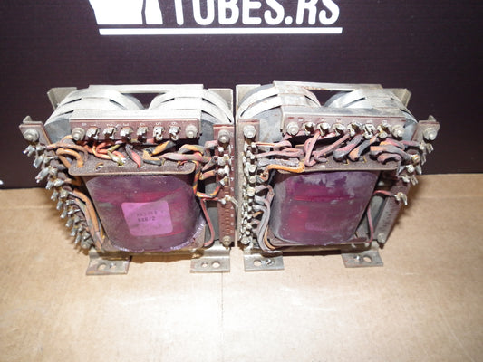 Two Siemens Klangfilm DOUBLE C-CORE Transformers 2A3 EL34 300B 211 845 KT88