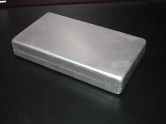 Vintage NOS Aluminum Box 160 x 90 x 30 mm (cca)