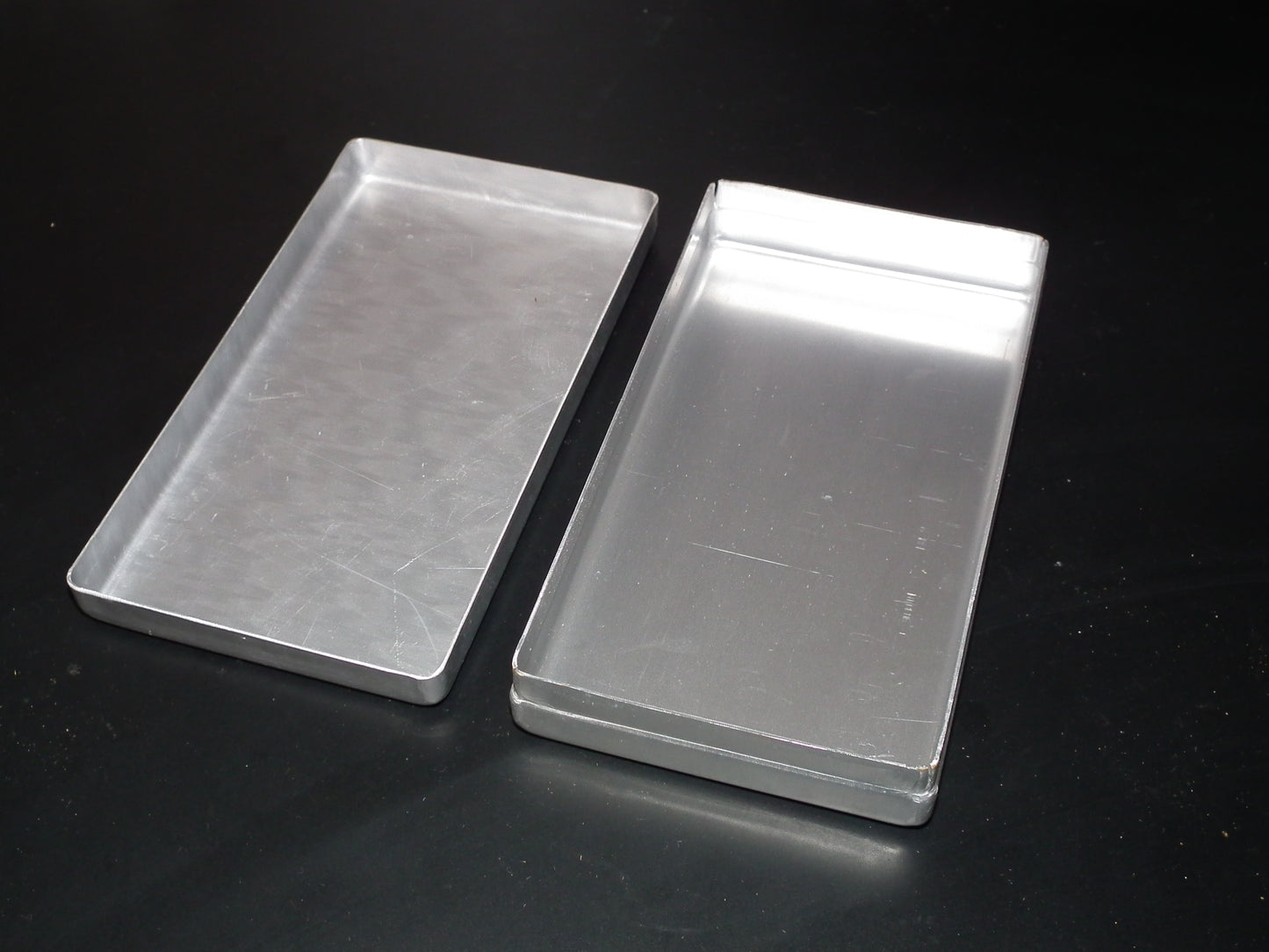 Vintage NOS Aluminum Box 160 x 90 x 30 mm (cca)