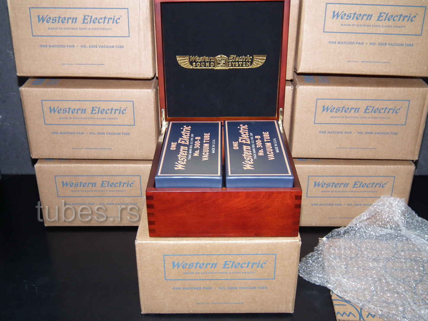Western Electric 300B Matched Quad
