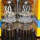 Platinum Matched Pair E188CC Philips 7308 NOS NIB 60s Two Tubes