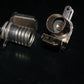 Two vintage Edison E10 bulb sockets NOS Collins (Dial lamp, pilot)