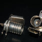 Two vintage Edison E10 bulb sockets NOS Collins (Dial lamp, pilot)
