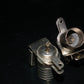 Two vintage Edison E10 bulb sockets NOS Collins (Dial lamp, pilot)