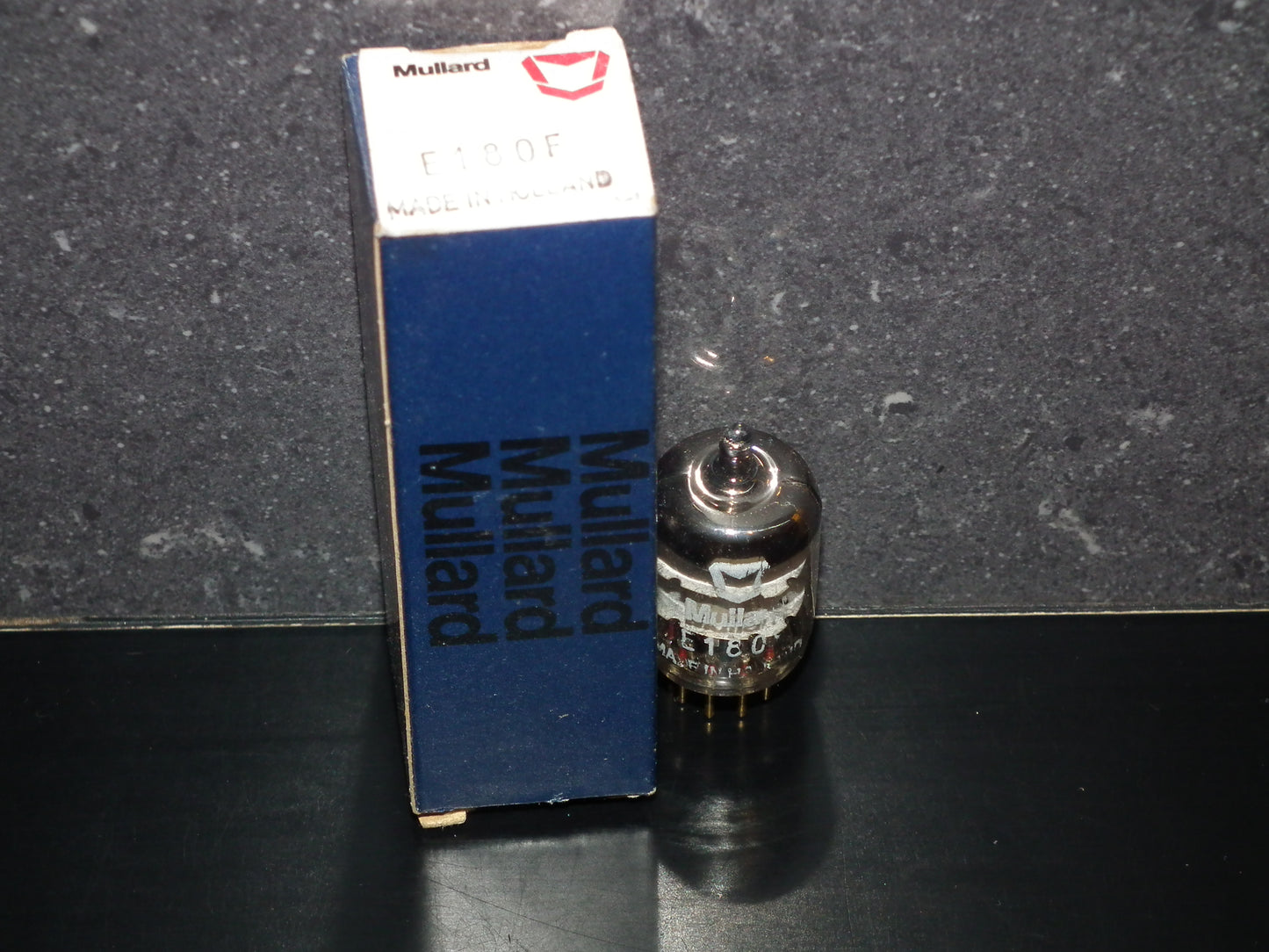 Mullard E180F 6688 6J9P NOS NIB Gold pin Heerlen Tube plant, made back in 60s