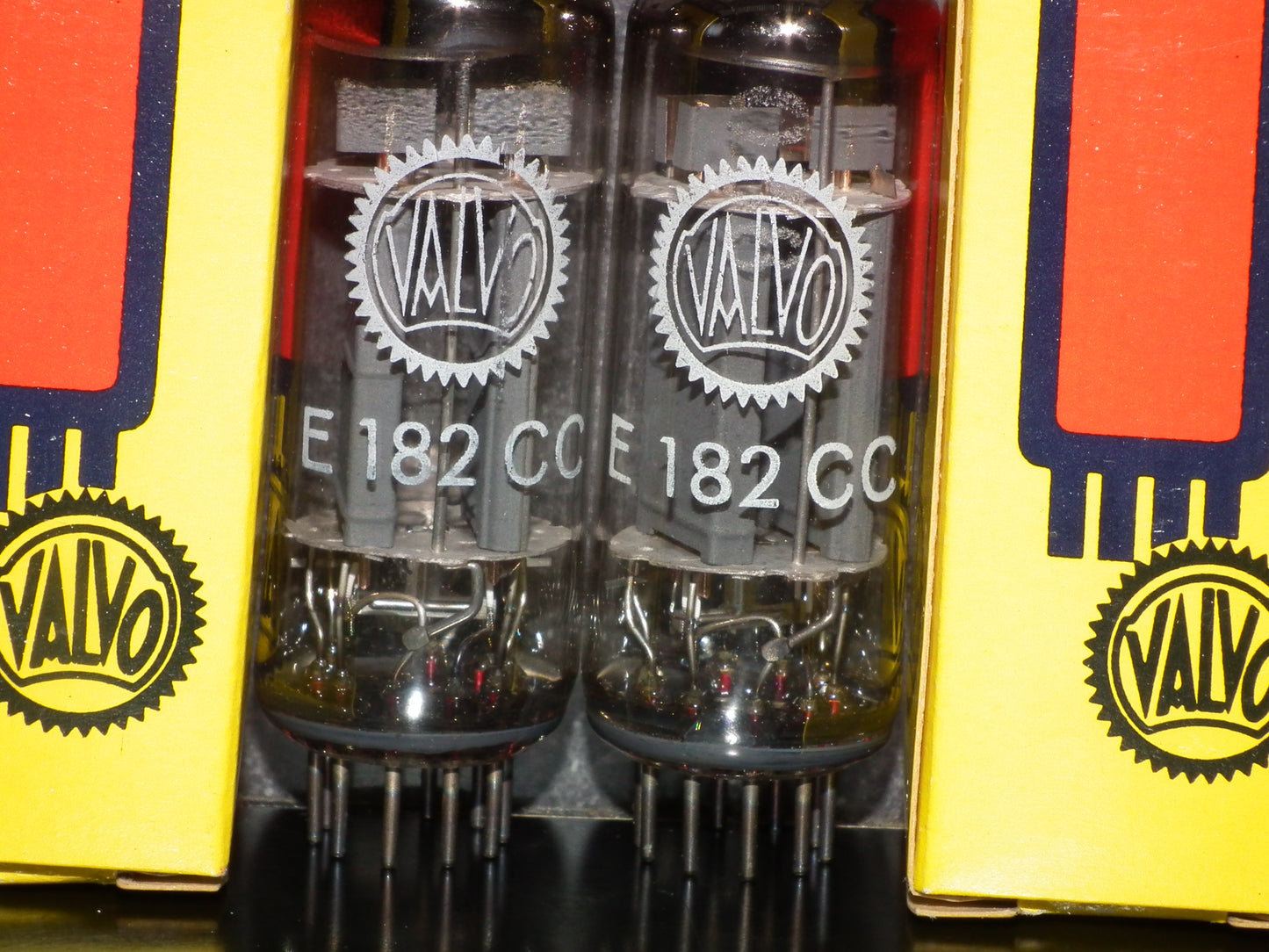 Matched pair E182CC Valvo 7119 NOS NIB
