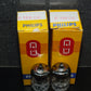 Platinum Matched Pair E188CC Philips 7308 NOS NIB 60s