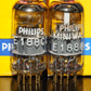 Platinum Matched Pair E188CC Philips 7308 NOS NIB 60s