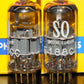 Platinum Matched Pair E188CC Philips 7308 NOS NIB 60s