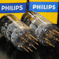 Platinum Matched Pair E188CC Philips 7308 NOS NIB 60s