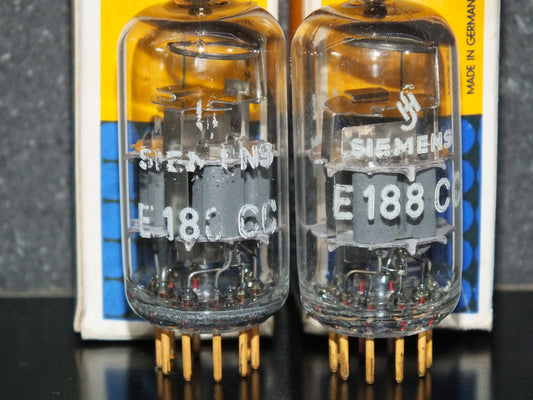 E188CC Siemens 7308 Matched Pair NOS NIB Munich 60s