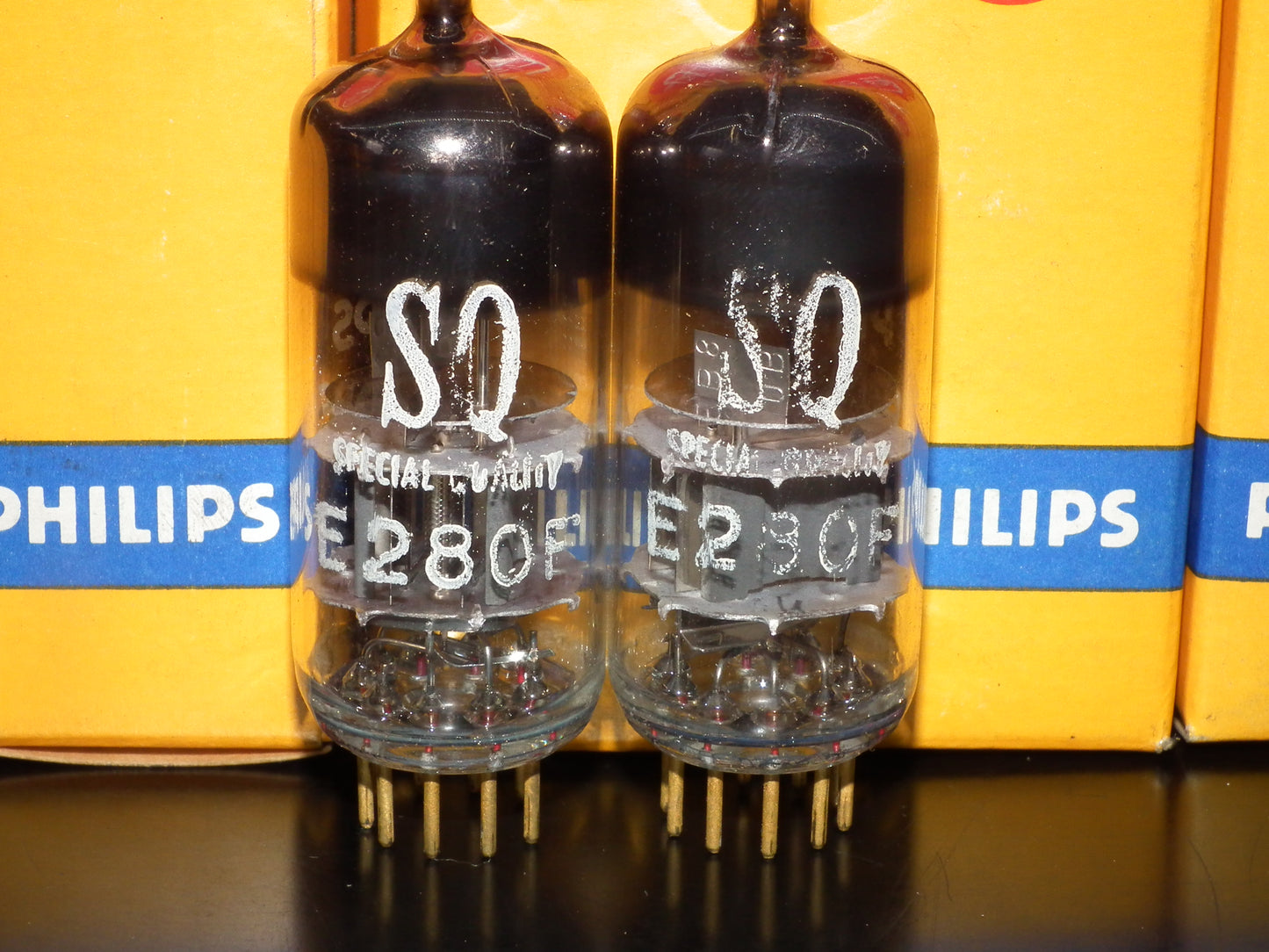 Matched Pair E280F Siemens Philips 7722 NOS NIB Gold pins