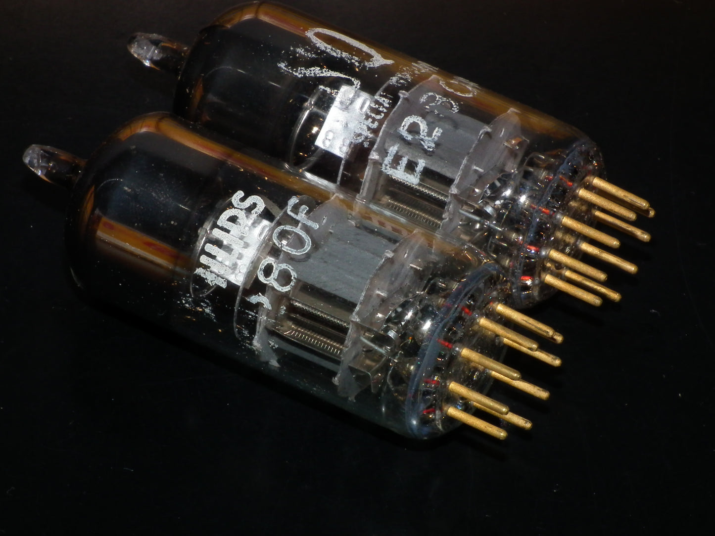 Matched Pair E280F Siemens Philips 7722 NOS NIB Gold pins