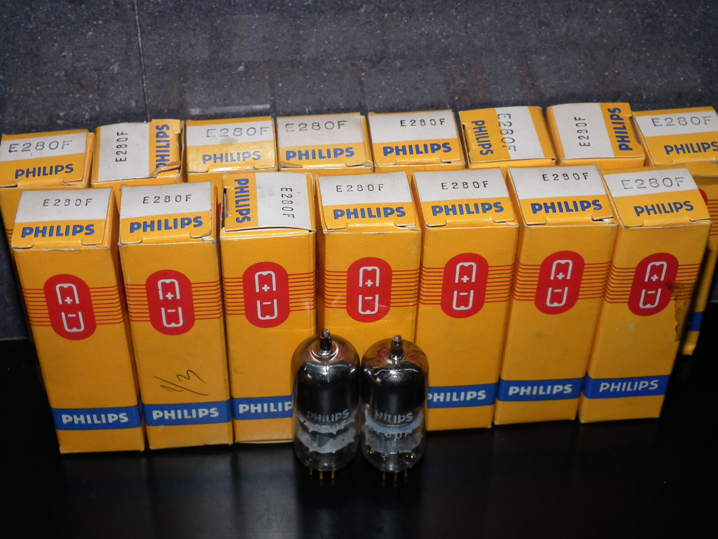 Matched Pair E280F Siemens Philips 7722 NOS NIB Gold pins