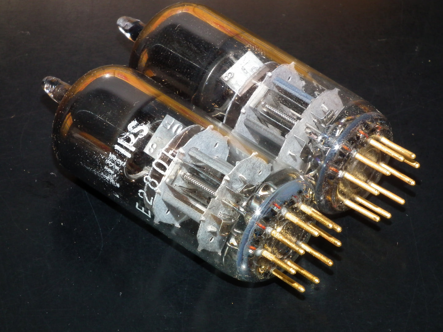 Matched Pair E280F Siemens Philips 7722 NOS NIB Gold pins