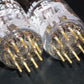 Matched Pair E280F Siemens 7722 NOS NIB Gold pins
