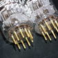 Matched Pair E280F Siemens 7722 NOS NIB Gold pins