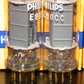 Philips E80CC 6085 Platinum Matched pair NOS NIB Heerlen 1960 Gold Pins