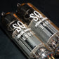 Philips E80CC 6085 Platinum Matched pair NOS NIB Heerlen 1960 Gold Pins