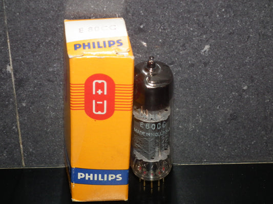 Philips E80CC 6085 NOS NIB Heerlen 60s Gold Pins VBA Codes