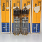 Siemens E80CC 6085 Platinum Matched pair NOS Holland Heerlen 1967