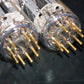 Telefunken E80CC 6085 Platinum Matched pair NOS Holland Heerlen 1964
