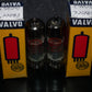 Valvo E80CC 6085 Platinum Matched pair NOS Red Print