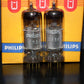 E83F Philips Matched Pair NOS NIB Heerlen 1961 Big round getter LOW Noise