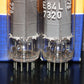 E84L 7320 Siemens Platinum Matched Pair NOS EL84 6BQ5
