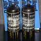 Platinum Matched Pair CV2492 Mullard Mitcham E88CC ECC88 Gold Pins NOS