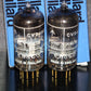 Platinum Matched Pair CV2492 Mullard Mitcham E88CC ECC88 Gold Pins NOS