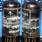 Platinum Matched Pair CV2492 Mullard Mitcham E88CC ECC88 Gold Pins NOS