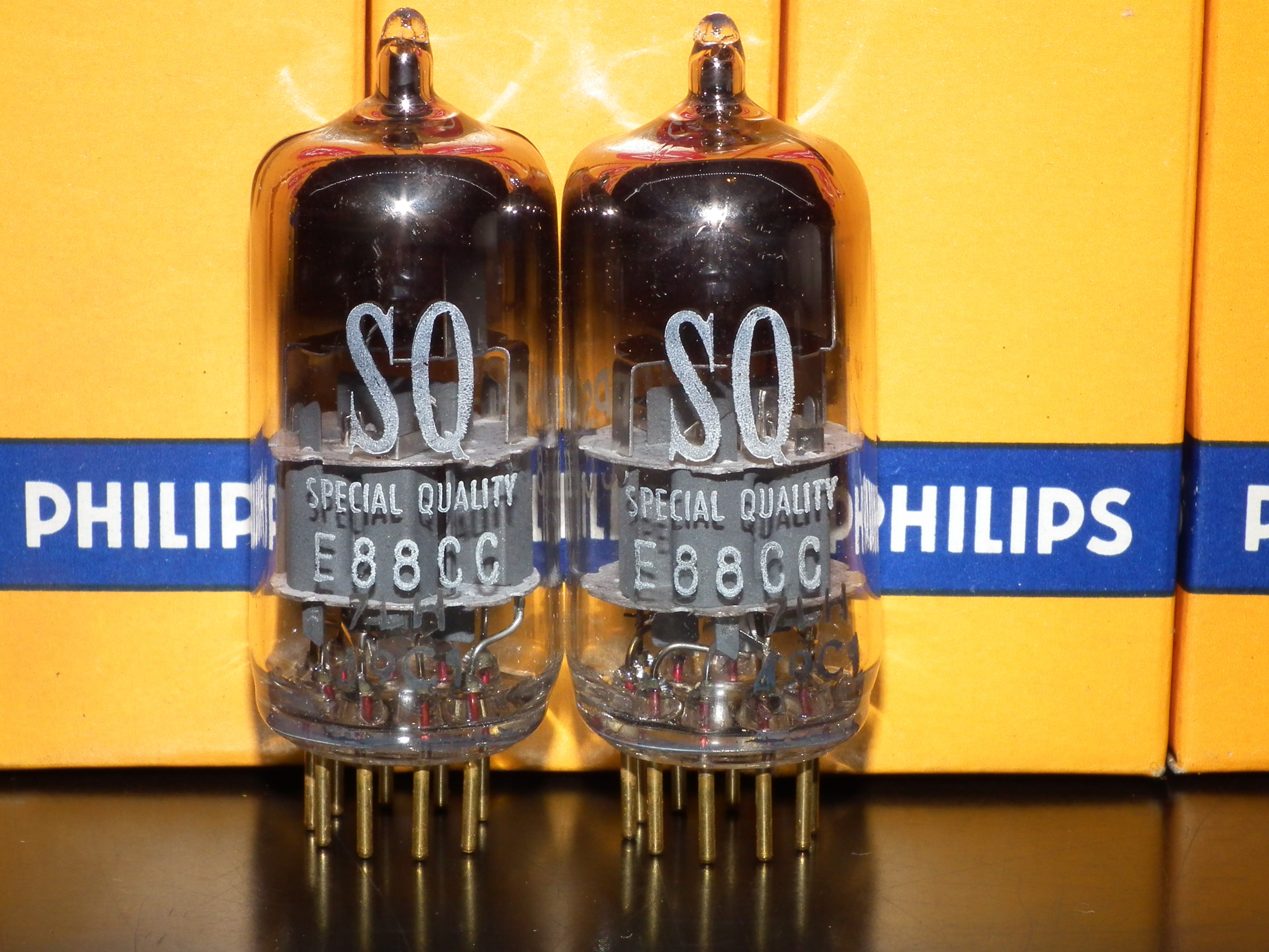 E88CC 6922 Philips Heerlen Holland 1969 Premium ECC88 6DJ8