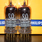 E88CC 6922 Philips Heerlen Holland 1969 Premium ECC88 6DJ8 NOS NIB Matched Pair