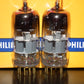E88CC 6922 Philips Heerlen Holland 1969 Premium ECC88 6DJ8 NOS NIB Matched Pair