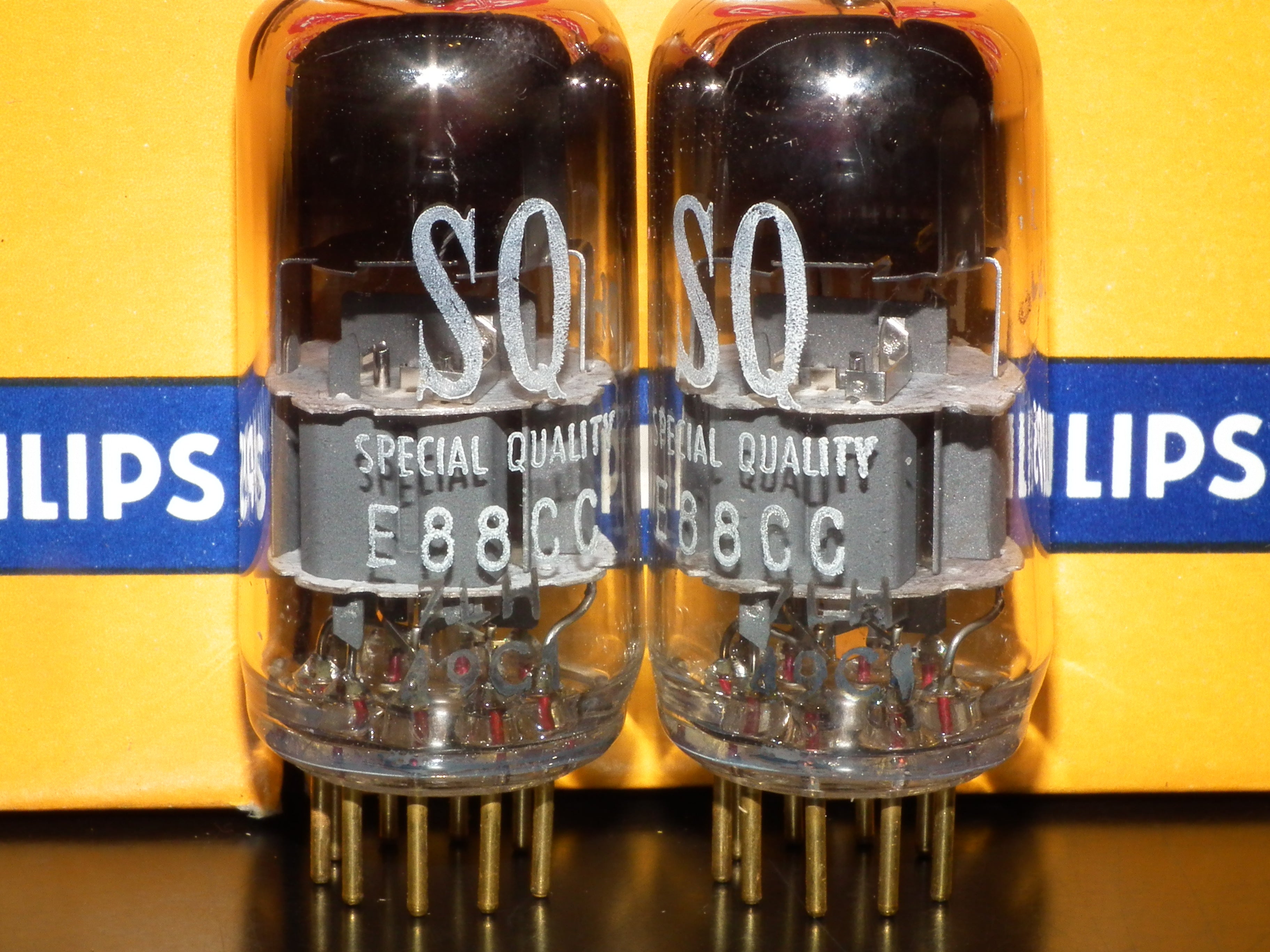 E88CC 6922 Philips Heerlen Holland 1969 Premium ECC88 6DJ8