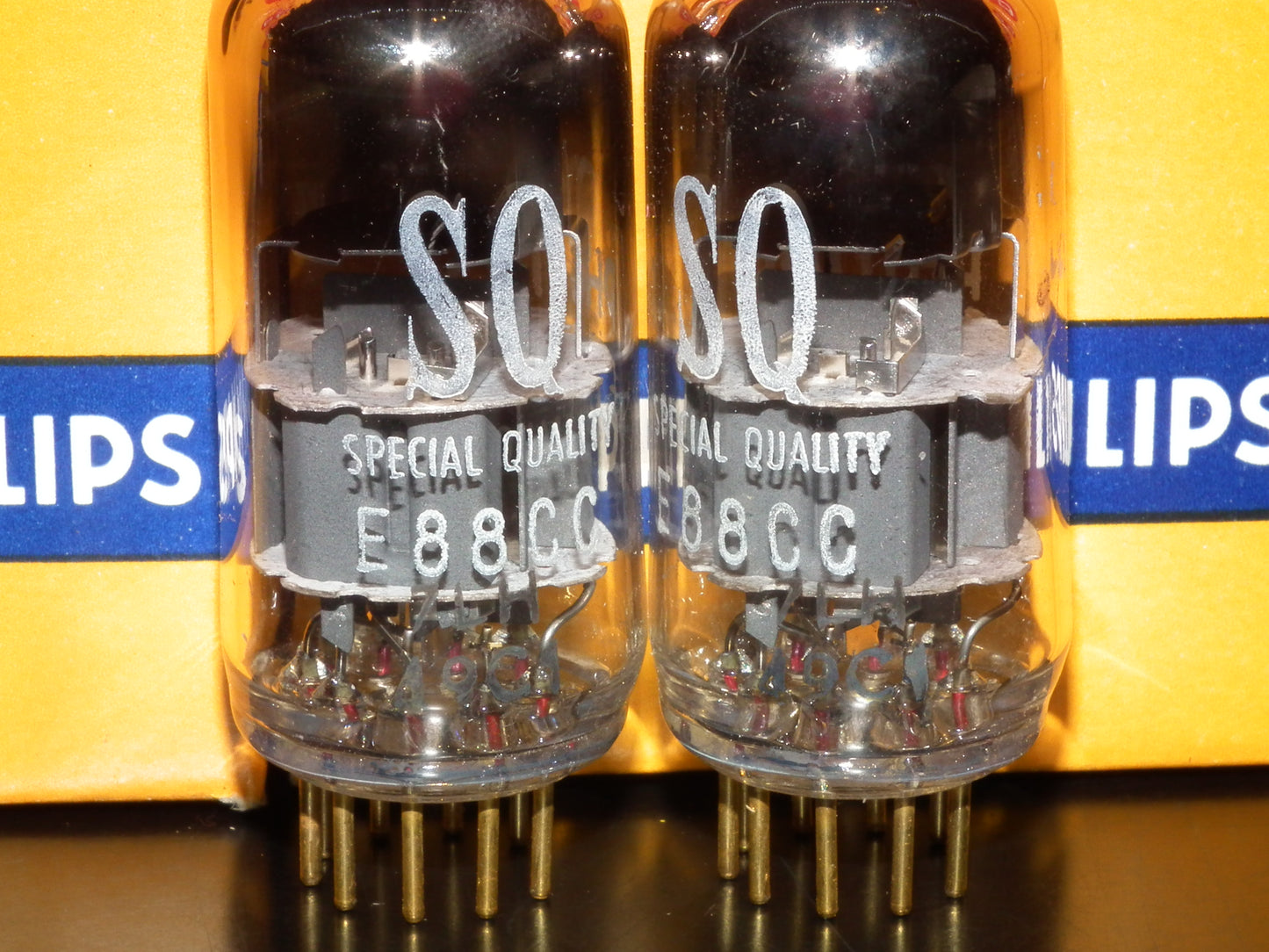 E88CC 6922 Philips Heerlen Holland 1969 Premium ECC88 6DJ8 NOS NIB Matched Pair