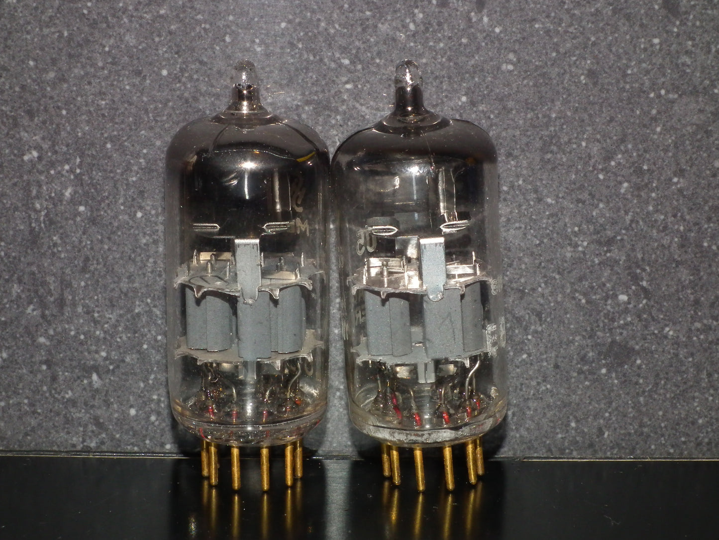 Siemens E88CC 6922 Matched Pair Used RARE GRAY SHIELD