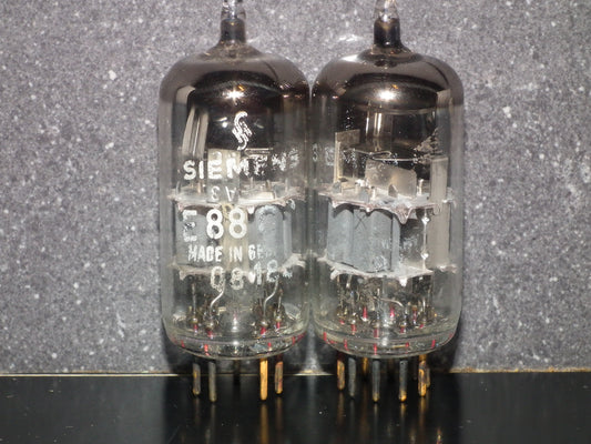 Siemens E88CC 6922 Used Tested 30% Pair (2 tubes)