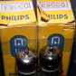 Matched Pair E90CC Philips NOS NIB Crossfoil D Getter Pinched Waist